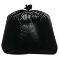 Trinity Packaging TrinityPls, LOW-DENSITY CAN LINERS, 56 GAL, 1.6 MIL, 23in X 47in, BLACK, 100PK ML4347X